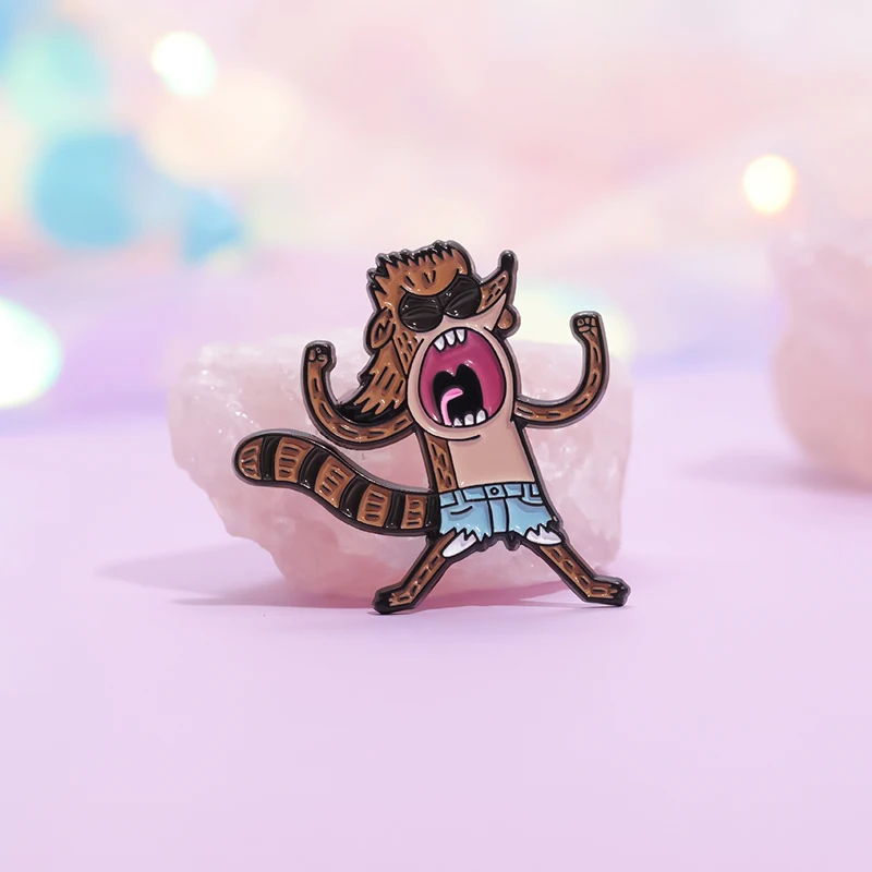 Lustige Animationsfilme, Cartoon-Emaille-Anstecknadeln, Alltagsbroschen, Anstecknadel, Rucksack, Kleidung, dekorativer Schmuck, Geschenk für Freunde – Detail 13