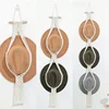 Bohemian Multilayer Macrame Hanging Hat Organizer Nordic Cotton Rope Tapestry Caps Display Rack Storage For Home Wall Decoration 2