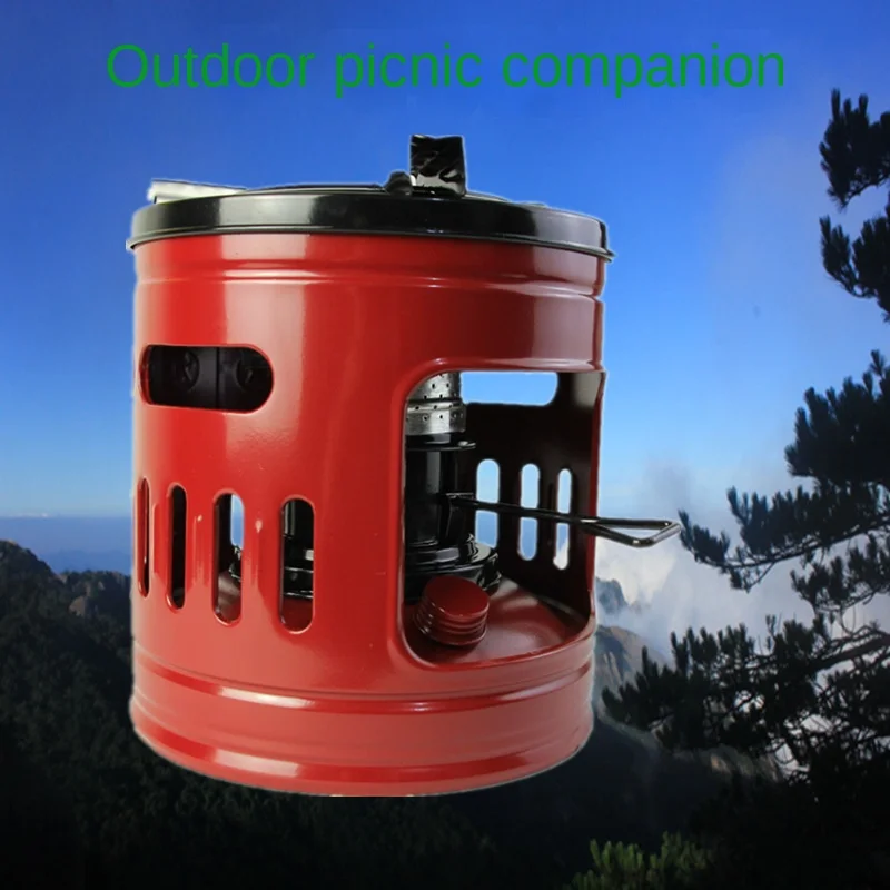 Kerosene Camping Stove Heater 10 Wick Outdoor Trips Cooking Coal Oil Burner  for Hiking Picnic BBQ Travel Wild Camping Equipment - AliExpress