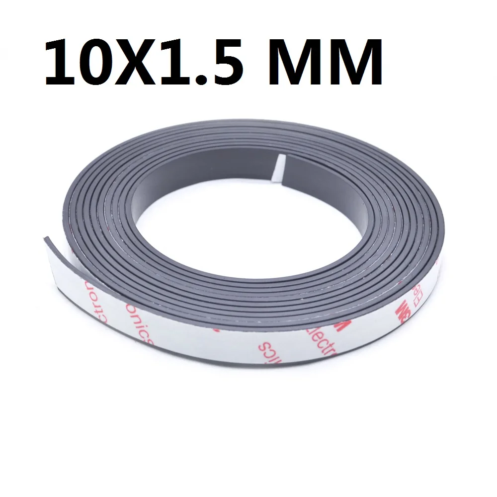 New PRODUCT Strong Flexible Magnet Strip Self Adhesive Magnetic Tape Rubber  Magnet Tape Lenght 39.37inch / 0.5meter - 10meter - AliExpress