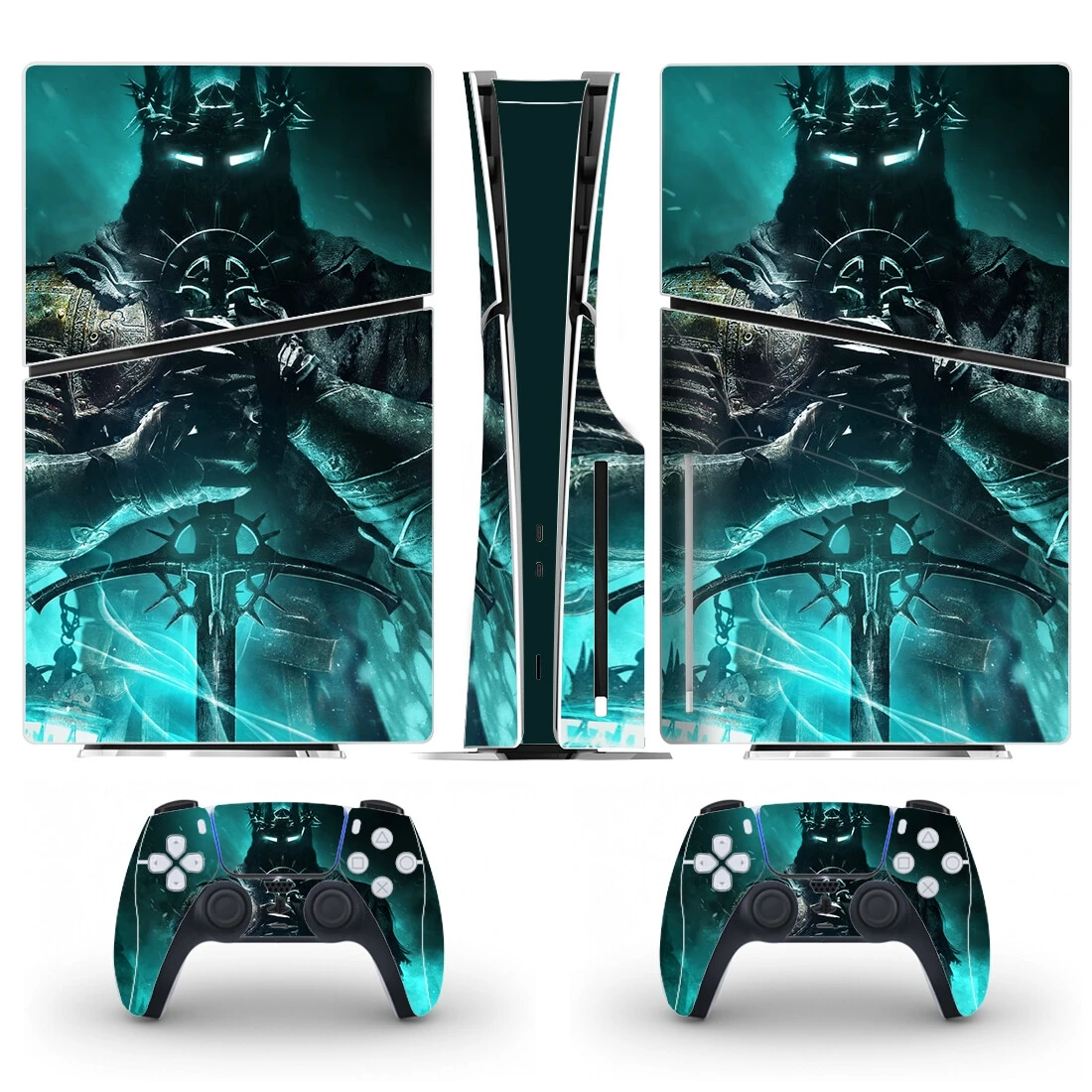 Lords Of The Fallen Ps5 Slim Disc Skin Sticker Protector Decalcomania Cover Per Controller Console Ps5 Slim Disk Sticker Vinyl