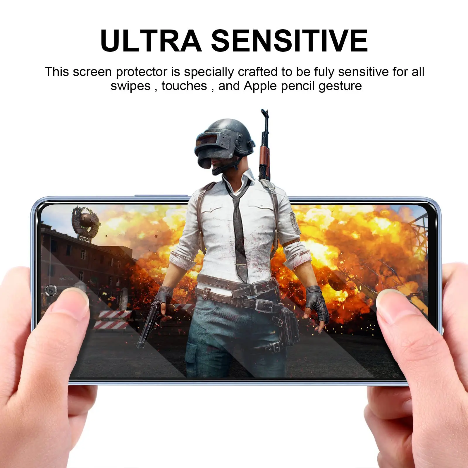 High-Quality Tempered Glass Screen Protector - 9H Hardness, Ultra Clear, and Case Friendly