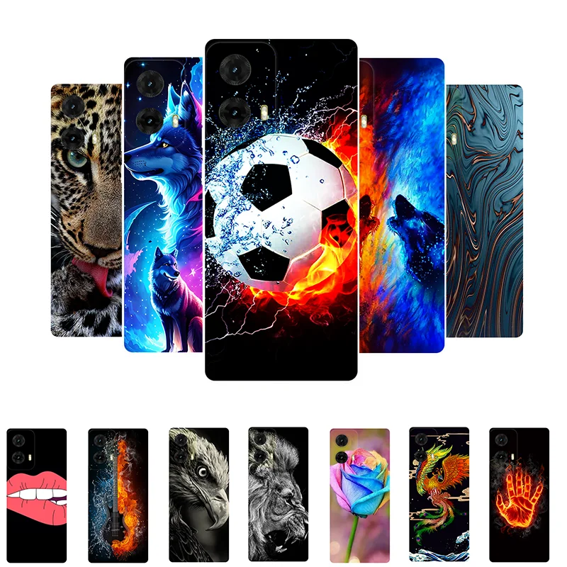 Football Soft Silicone Back Case for Motorola Moto G Series - Durable Phone Cover