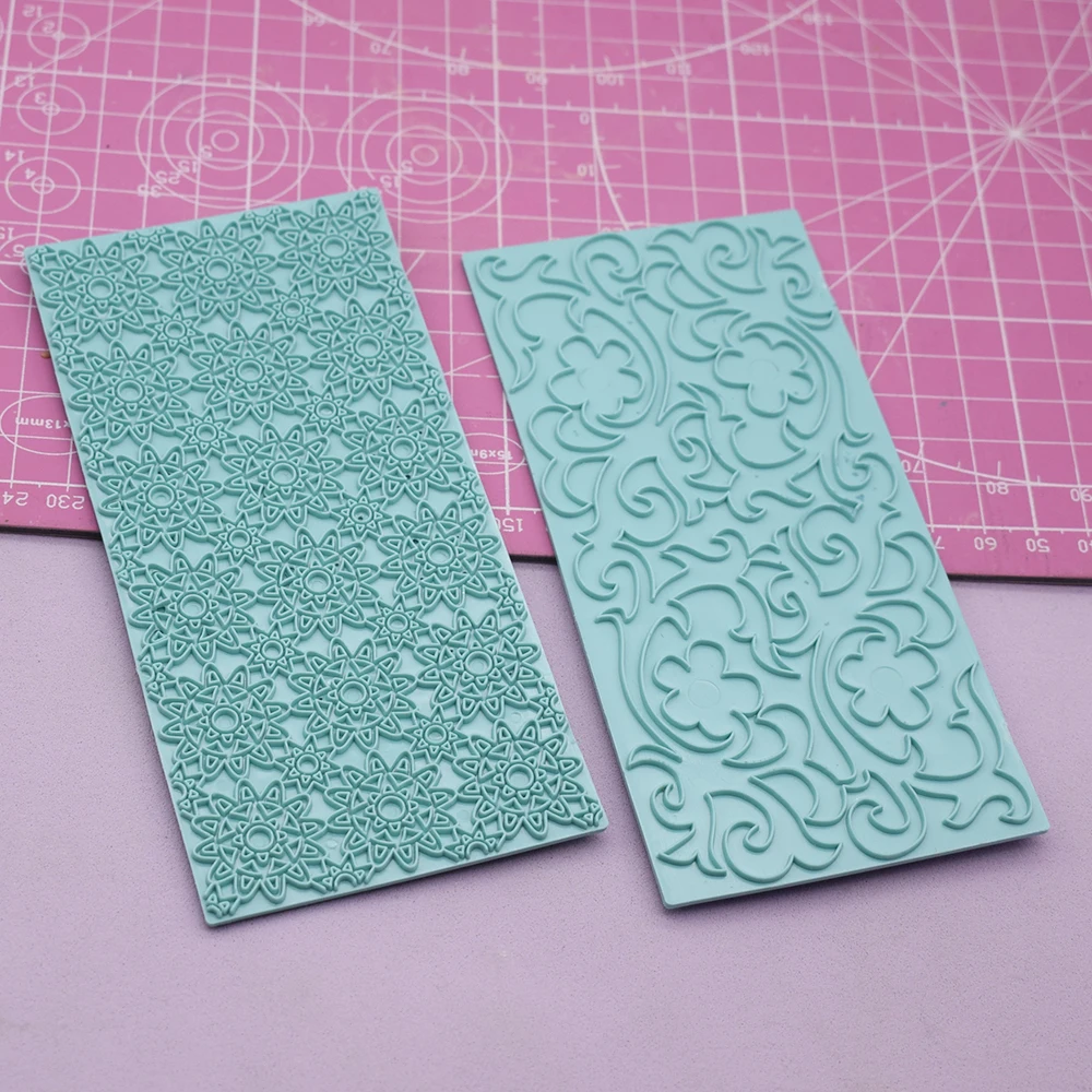Embossed Pattern Texture Mat for Clay Crafting and Pottery