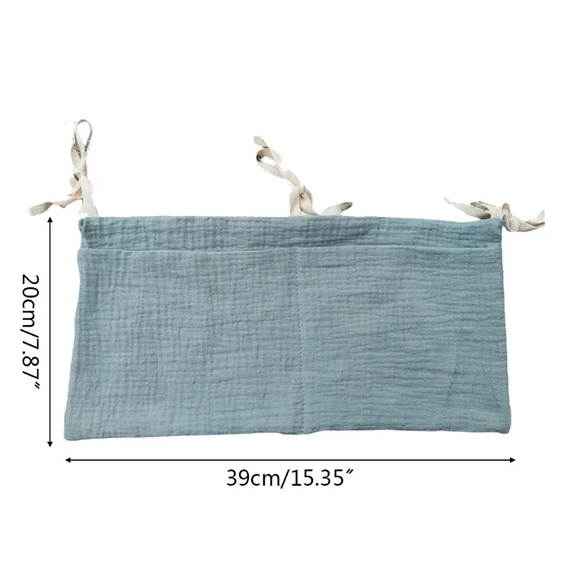 Portable Baby Crib Storage Bag Multifunctional Bed Headboard Organizer Kids Bedding Diaper Bag 1Pc