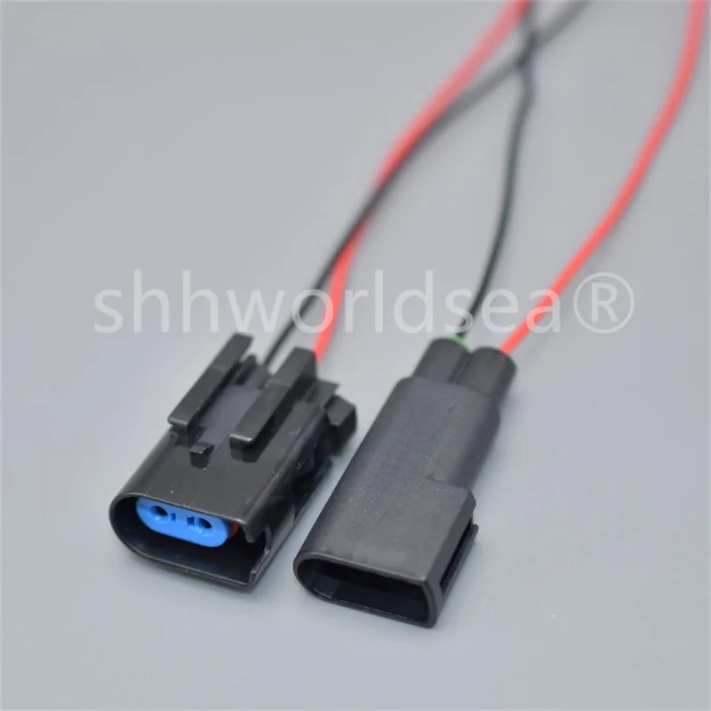 1Set 2 Pin Auto Motore Motore Lampada Connettore Ruota Abs Sensore Spina 5-1437710-5 2-1437712-5 5-1437710-6 Per Ford Volvo Land Rover