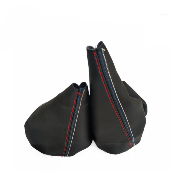 Faux Leather Gear and Handbrake Dust-Proof Cover