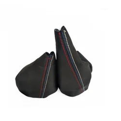 Faux Leather Gear and Handbrake Dust - Proof Cover (Black)