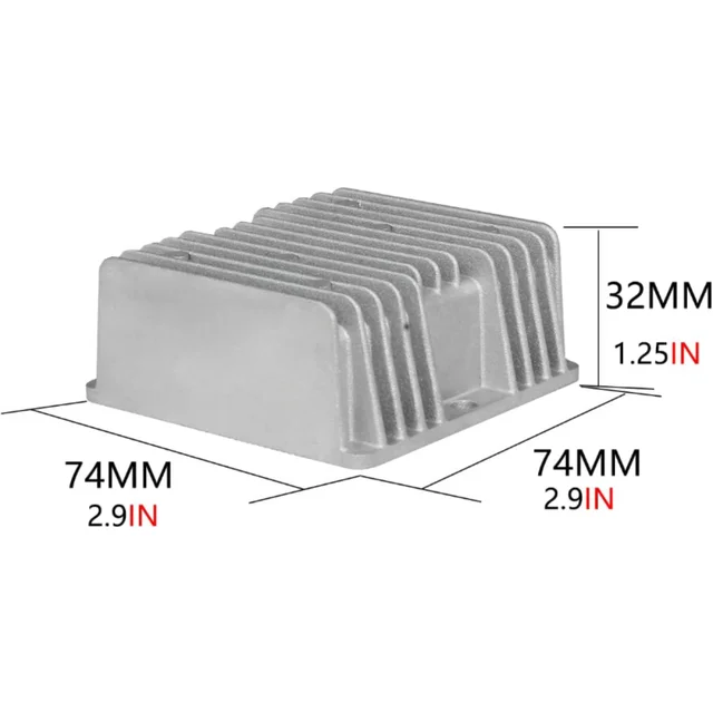 12 V 24 -48V 2A -10A Dc Step Up Converter Boost Vízfed Modul ...