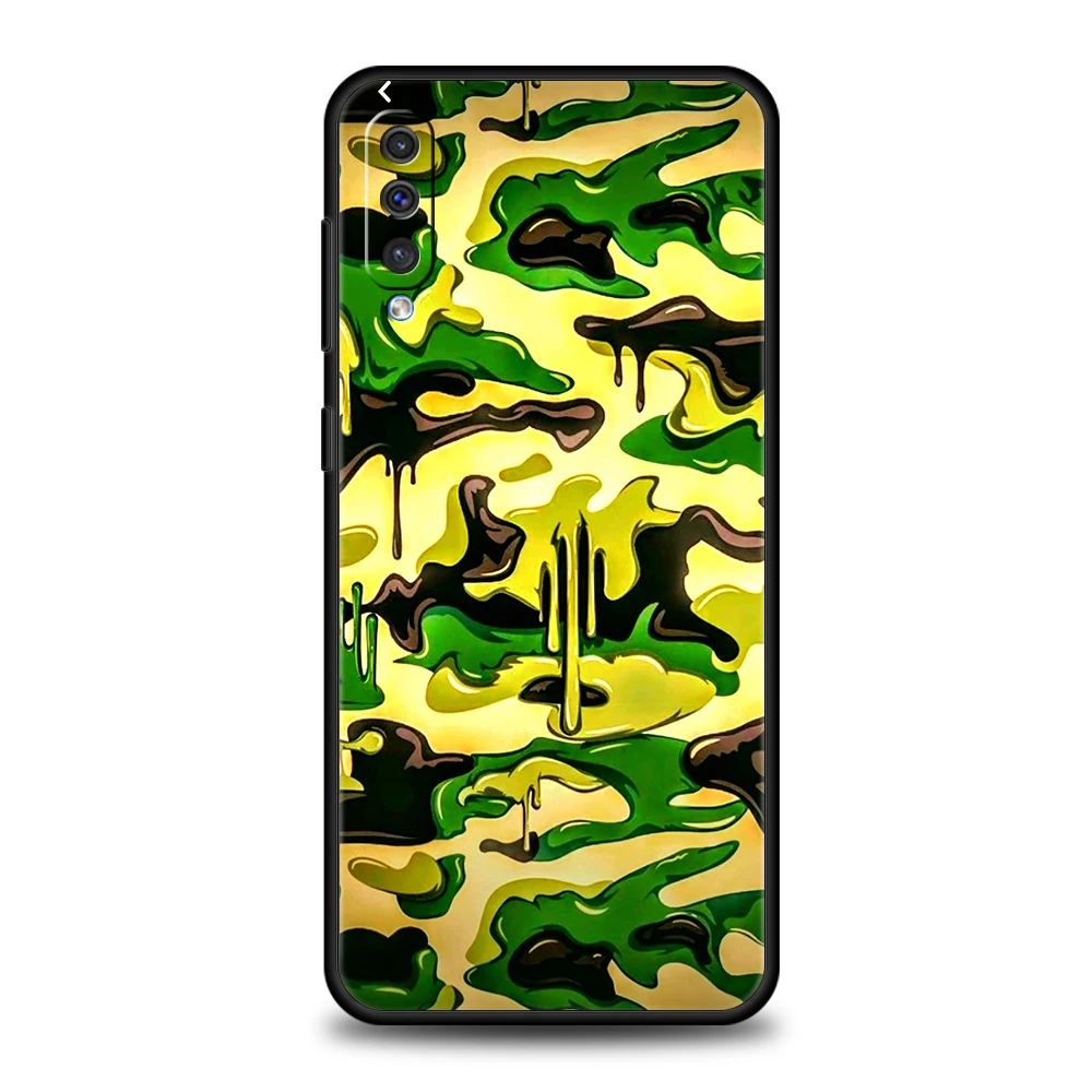 Camouflage Military Soft TPU Shell Phone Case
