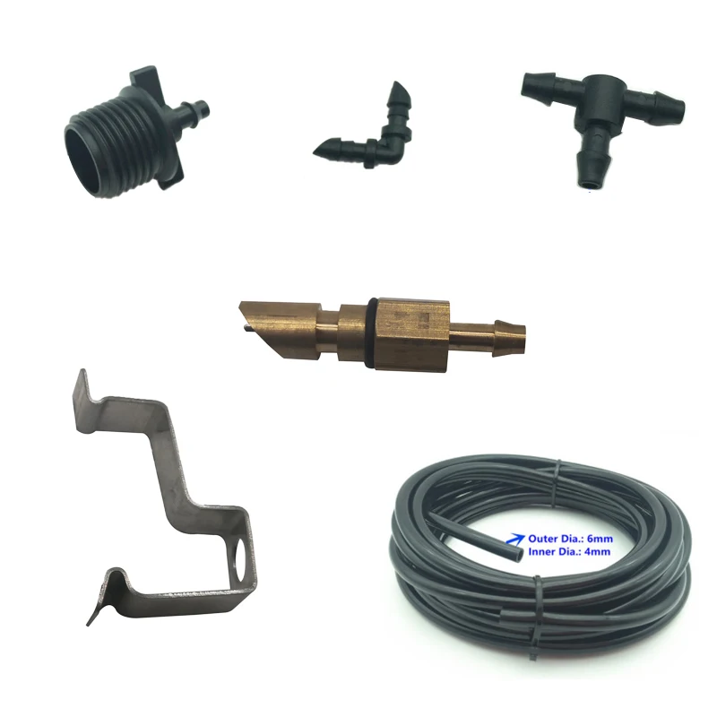 

10pcs/Set Stainless Steel Automatic Drinking System Animal Poultry Rat Pig Rodent Nipple Drinker