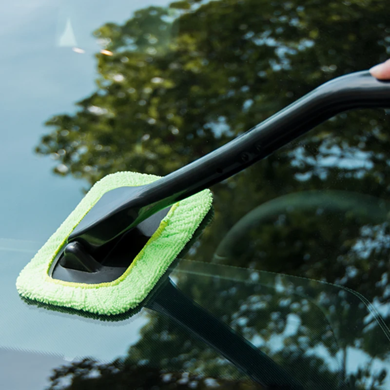 Car Window Cleaner Car Front Windshield Cleaning Tools Glass Washing Brush Long handle Dust