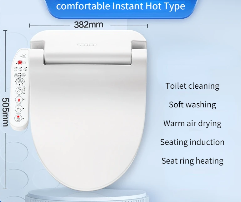 Intelligent Heated Toilet Seat Smart Bidet Toilet Seats WC Sitz Water  Closet Automatic Toilet Lid Cover Female Buttocks Washing - AliExpress