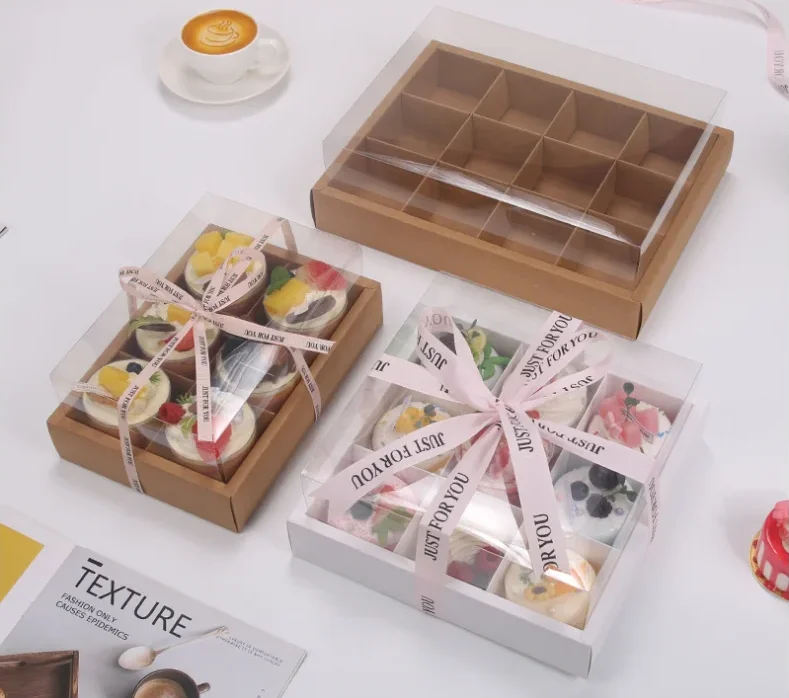 This Clear-Window Cupcake Box Turns Any Homemade Dessert Into a Bakery-Level Masterpiece - SKU DCB01202 - UGI Packaging