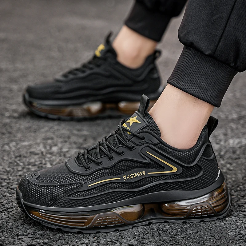 New Height-Increasing Men's Walking Shoes, Youth Fashion Popular Sports Shoes, Versatile Trendy Shoes, Ultra-Light Men's Shoes, Suitable for Outdoor Activities, Men's Travel Shoes