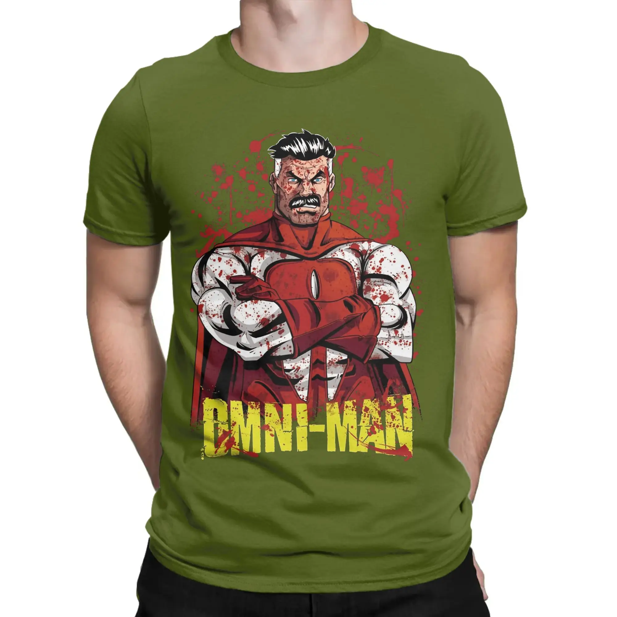 Oversized 100% Cotton Hip Hop T-Shirt with Y2K Funny Design