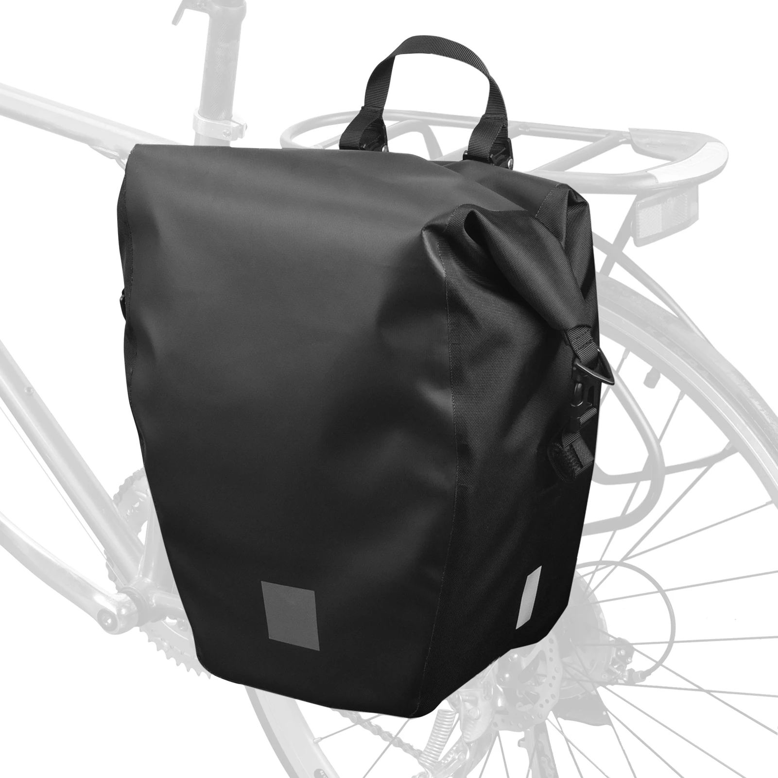 SAHOO Cycling Waterproof Trunk Bag Riding Bicycle Rear Rack Bags 600D