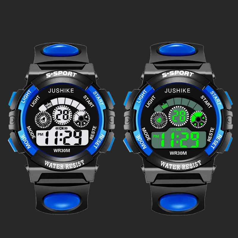 

Kids Digital Watch Color Luminous Dial Life Waterproof Multi Function Luminous Aalarm Clocks Watch For Kids relojes para niños