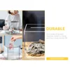 Transparent Money Box Acrylic Coin Bank Compact Saving Pot Home Accessories Desktop Piggy Bank Children Saving Container 4