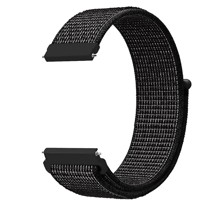 Versatile Nylon Smartwatch Strap - 20mm/22mm, Durable & Adjustable Band