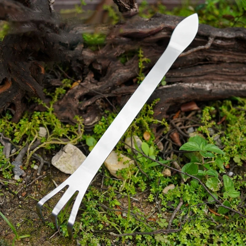 1/2Pcs Bonsai Rakes Bonsai Tree Tool 3Prong Root Rakes for Gardening Enthusiasts