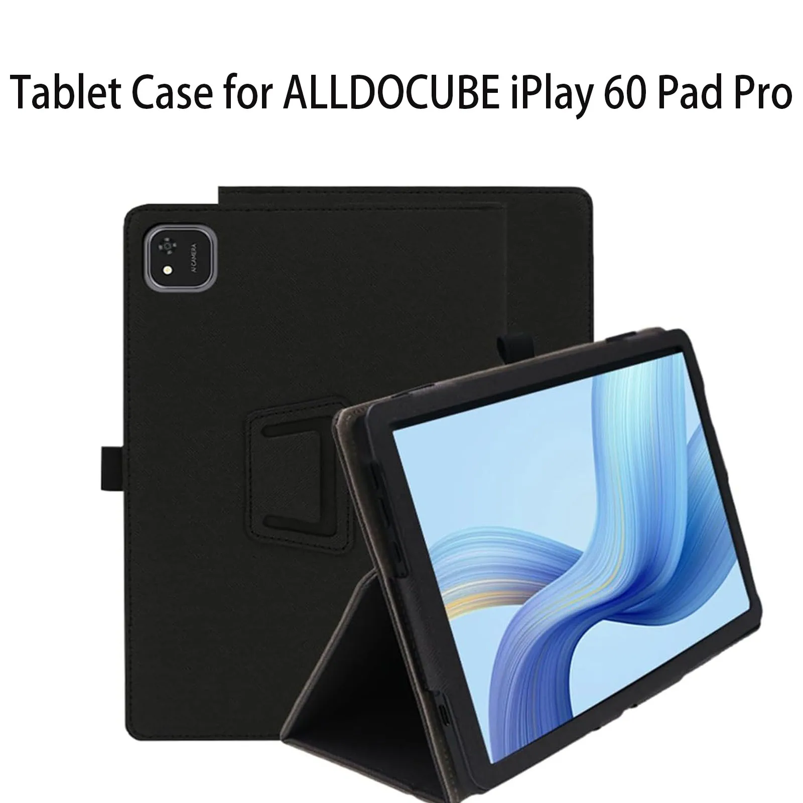 Premium Tablet Case with Kickstand Function - Shockproof PU Leather Protective Cover
