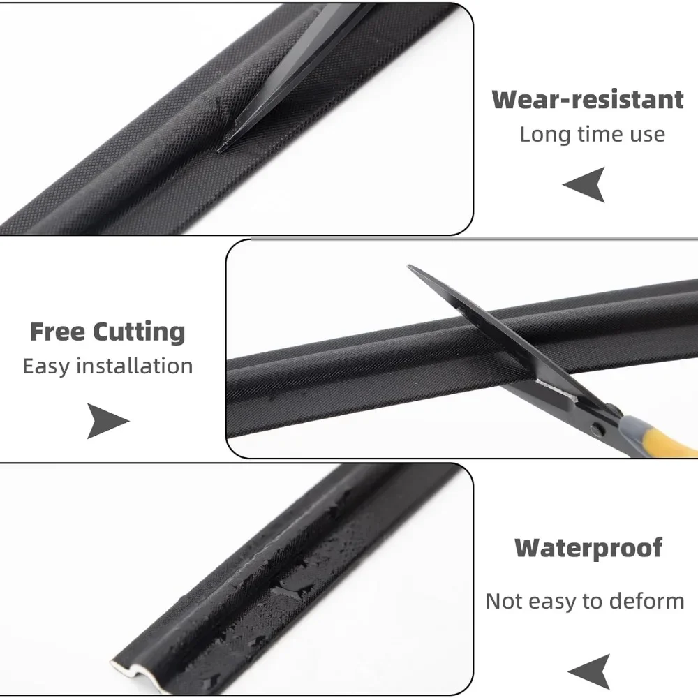 Window Door Sealing Strip Seam Windproof, Soundproof, Self-adhesive Sealing Strip Temperature Resistant, Wind Resistant