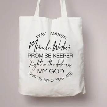 Way Maker Printed Tote Bag