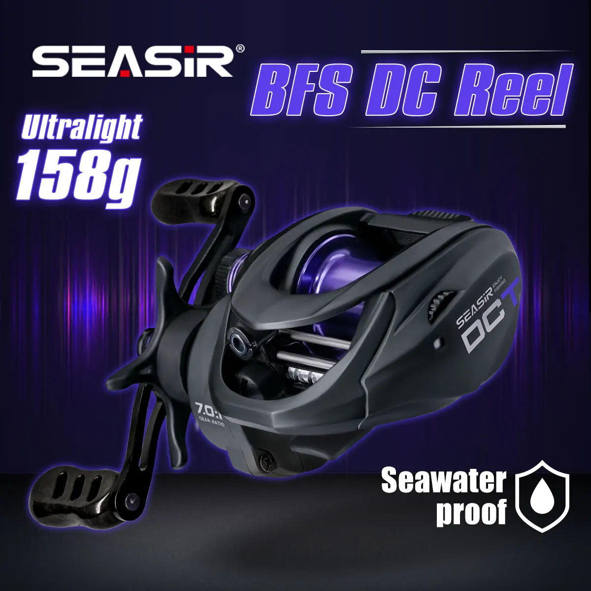 SEASIR DCT DC リール BFS SEASIR DCT DC Baitcasting Fishing Reel Digital Control BFS