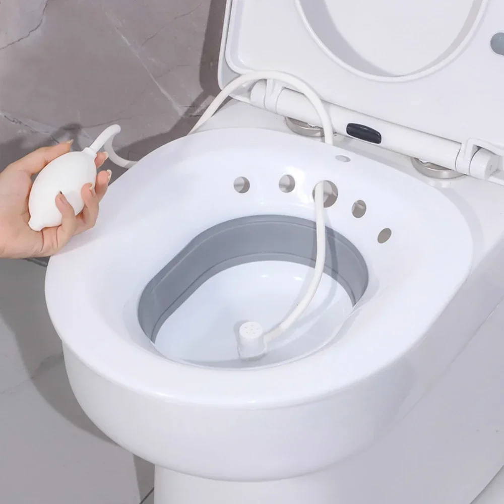 Portable Bidet Sitz Bath Tub Basin for Pregnant Women Elderly Postpartum Hemorrhoids Patient