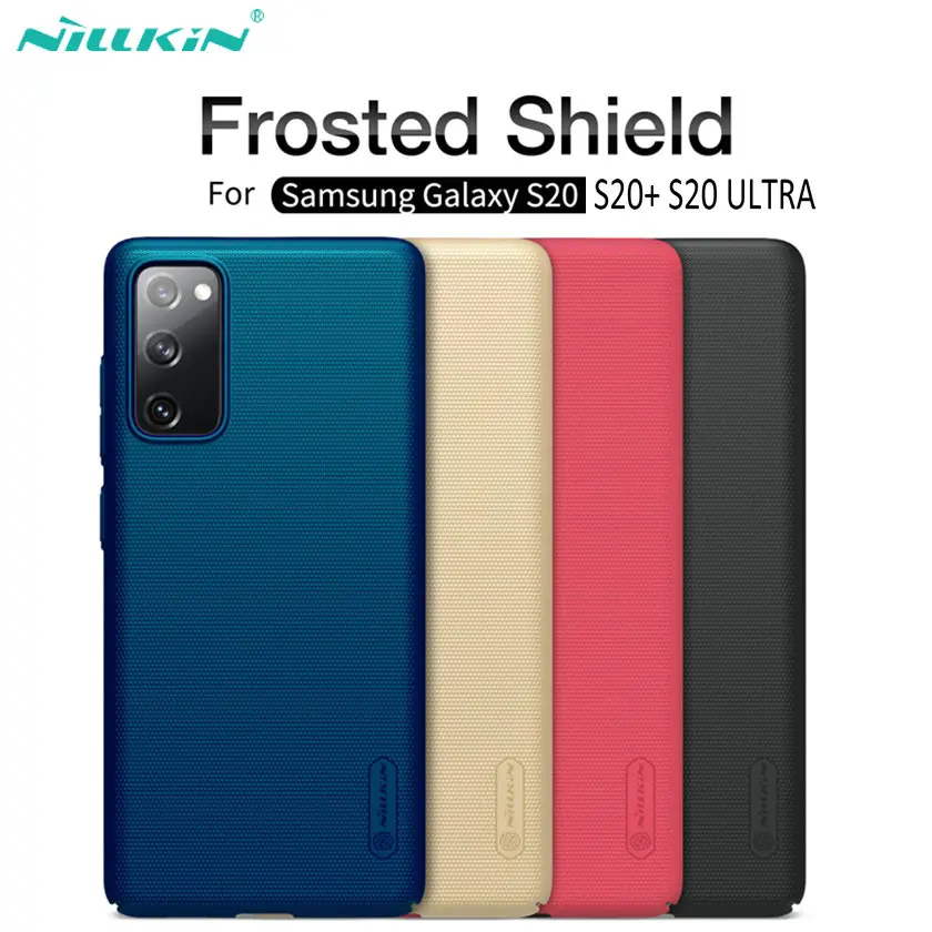 Per Samsung Galaxy S20 Ultra S 20 Custodia Nillkin Glassato Shield Hard Pc Cover Per Samsung S20 Fan Edition S20 + S20 Ultra Plus Case