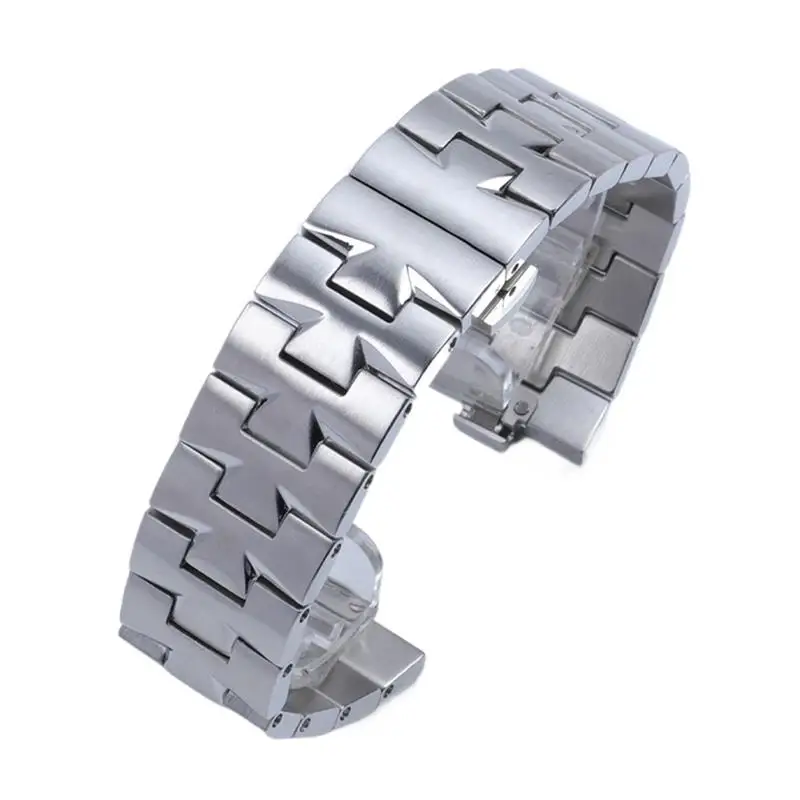SCHIK 24mm 7mm 8mm Quick Release Connection Stainless Steel Bracelet Watch Band,For VACHERON CONSTANTIN Strap Watchband