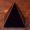 Natural Crystal Schungite Black Shungite Pyramid Tower Energy Quartz Reiki Stones For Healing Fengshui Meditation Decoration 3