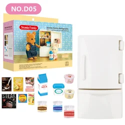 Woodland Dollhouse Kitchen Set - Miniature Montessori Play Accessories (D05)