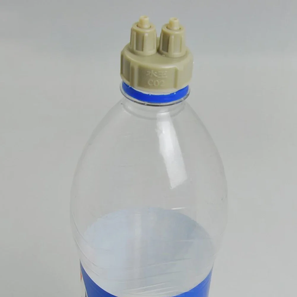 Aquarium CO2 Generator 1-10pcs System Bottle Cap Fish Tank Live Plant DIY Air Diffuser Carbon Dioxide Reactor Instrument