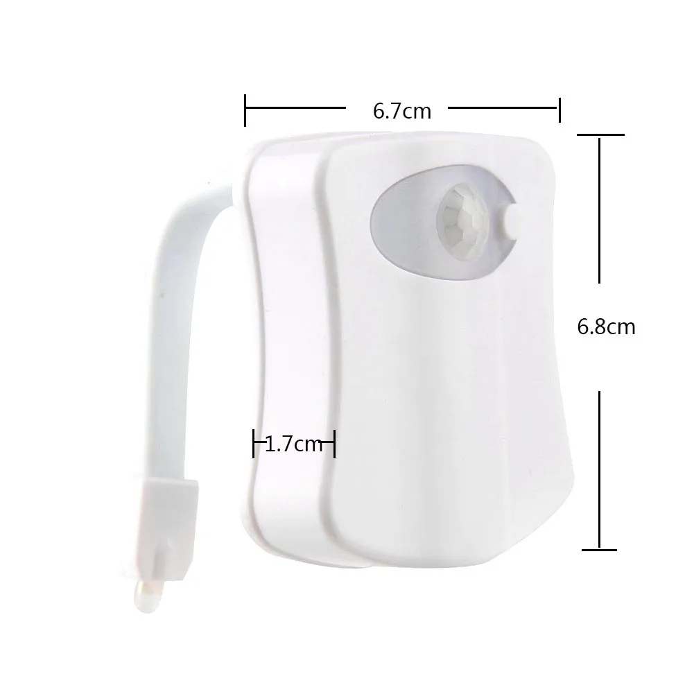 Motion Sensor Toilet Seat Led Light