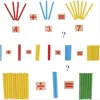 Kids Montessori Wooden Educational Math Calculate Mathematics Games Counting Number Sticks Material Early Learning Children Toys 2