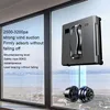 PuRuiKai Robot Window cleaner,Dual Water Spray,Smart Memory,High Vacuum Suction, Laser Sensor, Home Wall Glass Cleaning Robot 3
