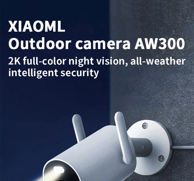 CÁMARA DE VIGILANCIA XIAOMI OUTDOOR CAMERA AW300 - White — Cover company