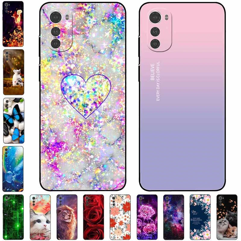 Funda para Motorola Moto E32 funda 4G suave espacio gato TPU fundas de teléfono para Moto E32 funda 2022 parachoques para MotoE32 E 32 Para| | - AliExpress