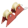 The Use Of Corner Pulleys For Cable Laying In Power Engineering,Foldable Turning Wheel 4 Size Fit Rope Diameter 20-50mm 1