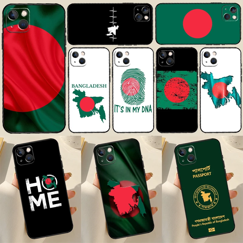 Bangladesh Flag Phone Case For Iphone 12 11 13 Pro Max Se 22 7 8 Plus X Xr Xs Max 12 13 Mini Cover Aliexpress