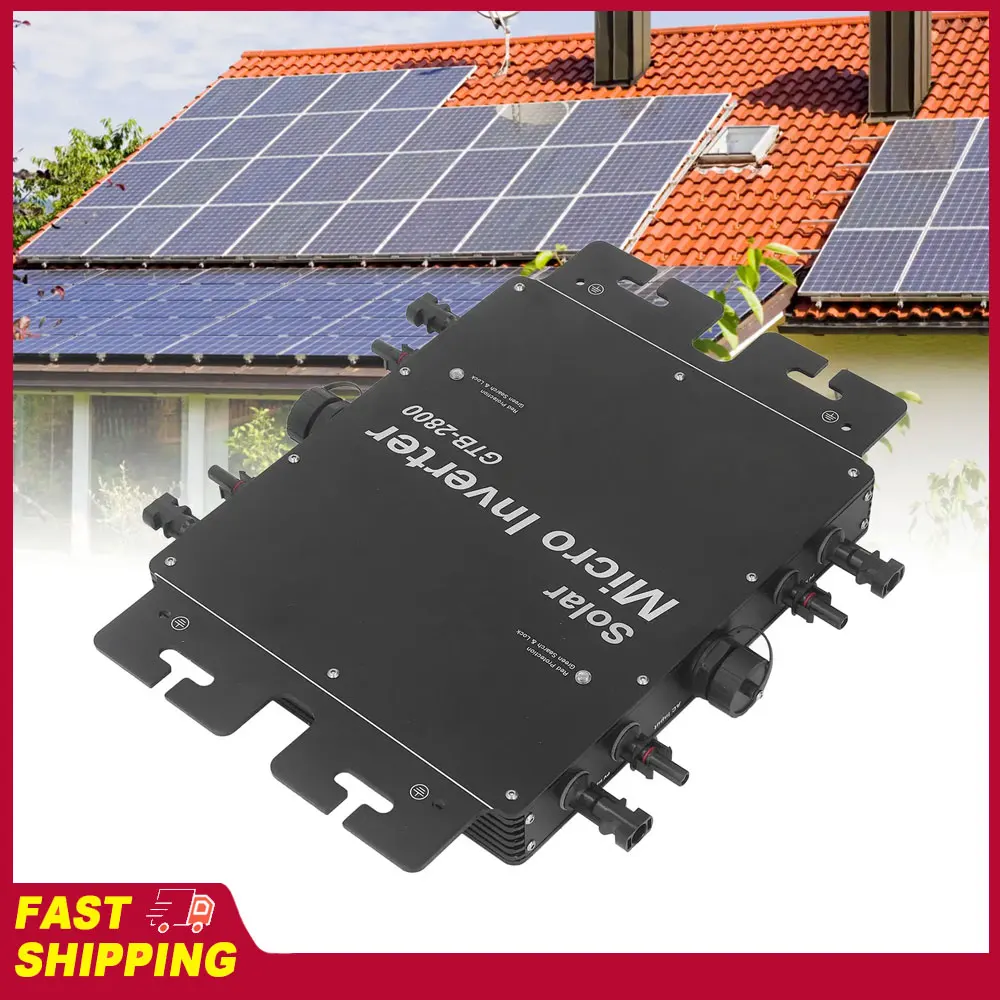 MPPT 파워 마이크로 인버터 2800W 태양광 그리드 타이 인버터 도구(WiF..
