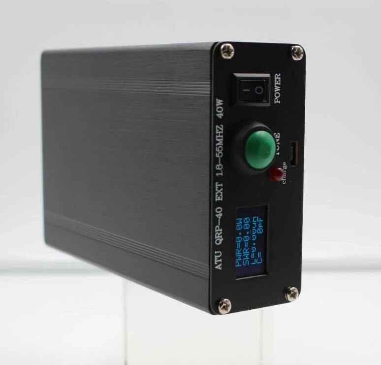 Assembed ATU QRP-40 ׳ ڵ 2.5W ּ Ʃ  + 0.96 ġ OLED ÷ ȭ 1.8-55MHz + Ŀ