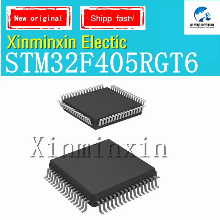 

Микроконтроллер STM32F405RGT6 STM32F405 RGT6 QFP64 ARM, 32-разрядный микроконтроллер, микроконтроллер MCU IC Chip, новинка 100%, оригинал, фотография, 1-10 шт./партия