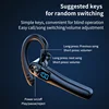 X7 Single Ear Headset With Mic Wireless 5.2 Earphone Noise Cancelling Waterproof Earpiece Wireless Handsfree Long Standby Time 3