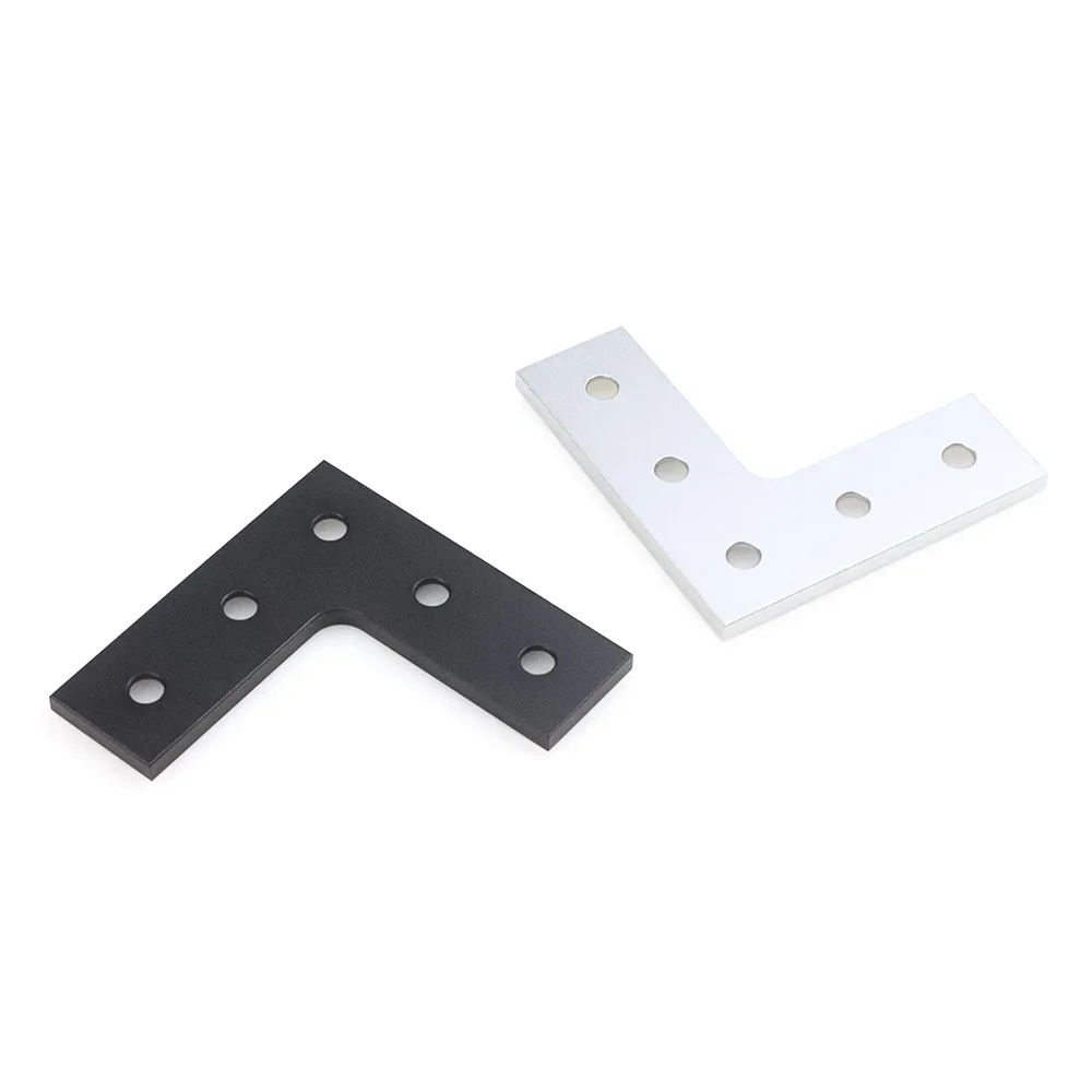 Stainless Steel Angle Bracket Openbuilds L Type Joining Corner Connector Plate 90Degree 5 Holes for Aluminum Profile 4Pcs/lot for stainless steel angle bracket,angle bracket,angle connector