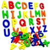 24-76pcs EVA Foam Refrigerator Stickers Magnetic Alphabet Letters Spelling Counting Early Learning Educational Toys For Kids 2