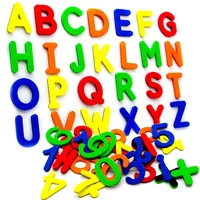 24-76pcs EVA Foam Refrigerator Stickers Magnetic Alphabet Letters Spelling Counting Early Learning Educational Toys For Kids 2