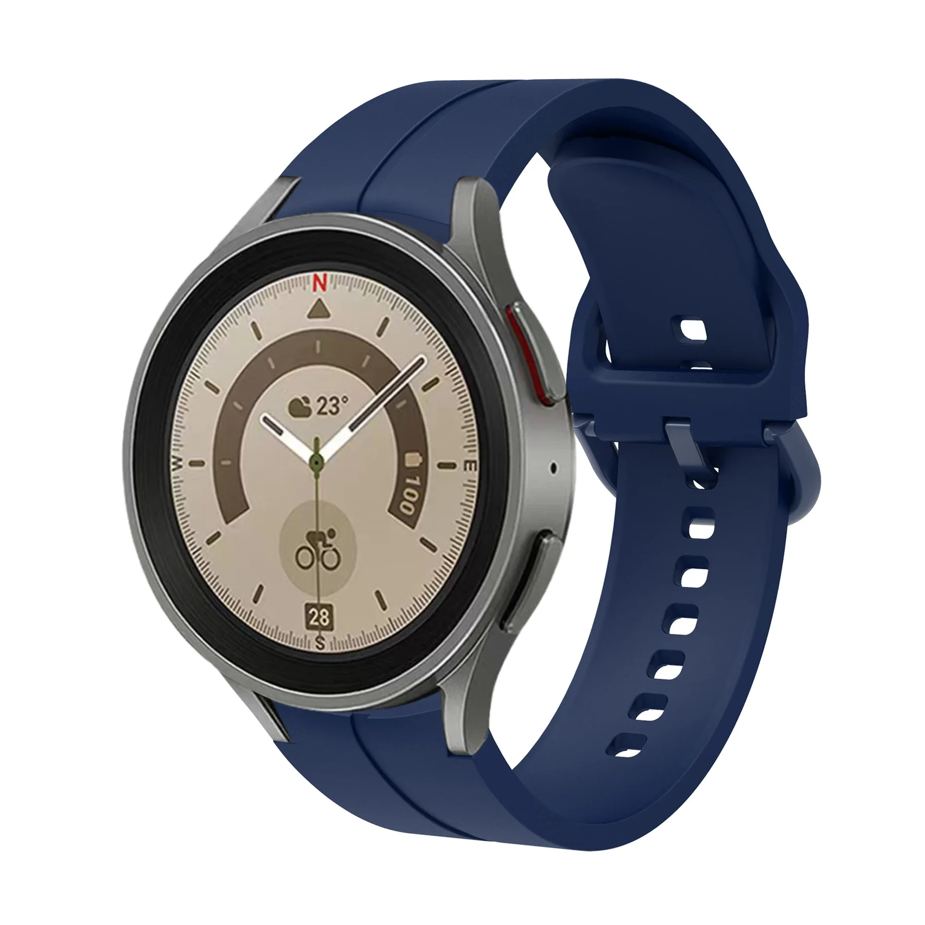 Seamless Silicone Watch Strap Replacement Bracelet